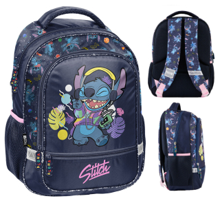 Lilo and Stitch Paso viackomorový školský batoh Shades of purple, Shades of blue, Multicolor 19 l